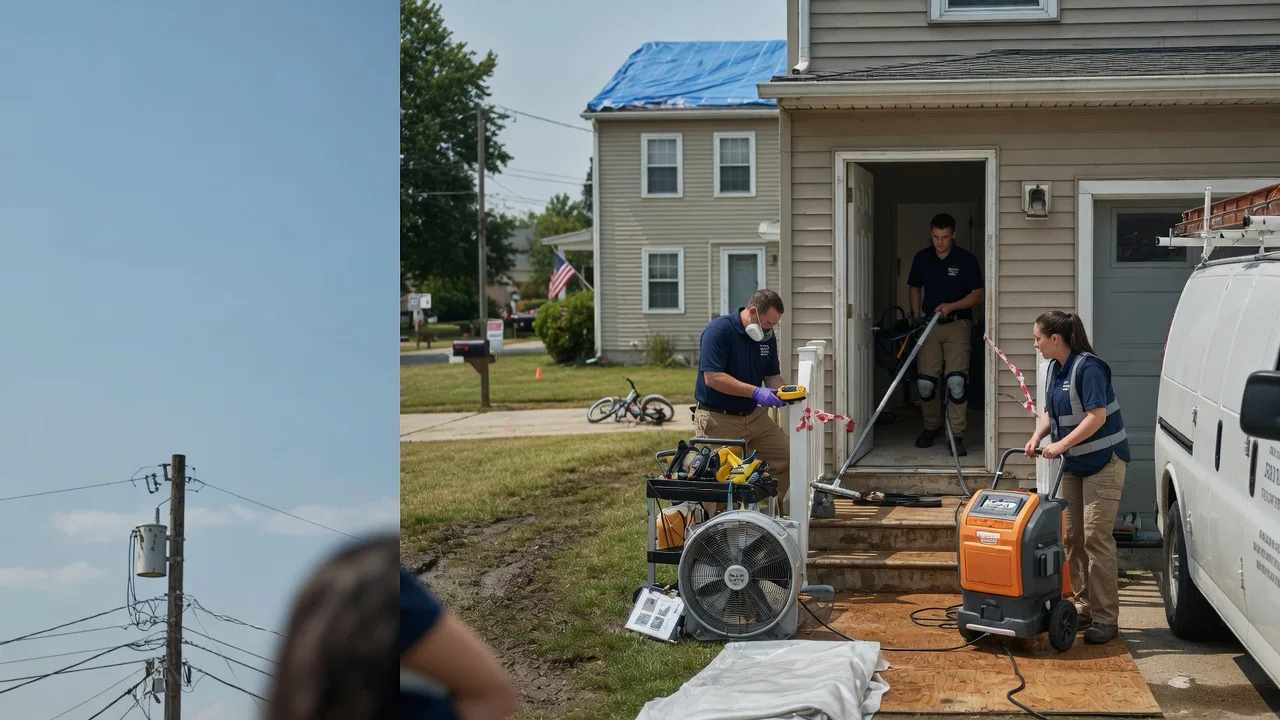 Water Damage Repair in South Park, PA near me
